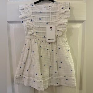 Morley Ruffled Polka Dot Dress